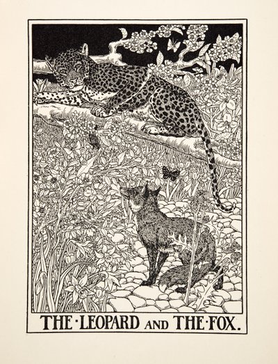Le Léopard et le Renard, de Cent fables d