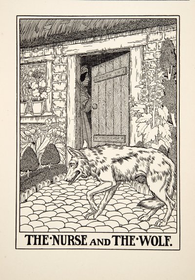 La Nourrice et le Loup, de Cent Fables d