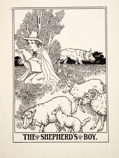 Le Garçon Berger, de Cent Fables d