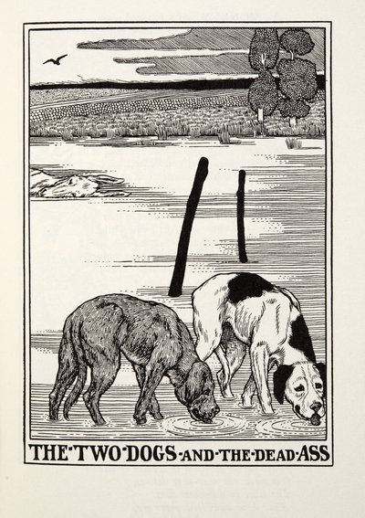Les Deux Chiens et l