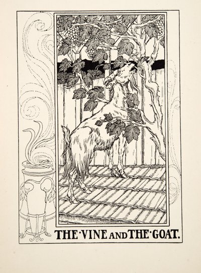 La Vigne et la Chèvre, de Cent Fables d