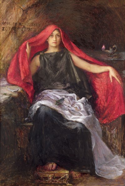 Une Sibylle de Delphes - Percy Lancaster