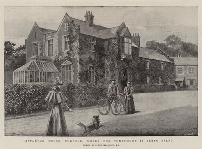 Maison Appleton, Norfolk, où la lune de miel se passe - Percy Macquoid