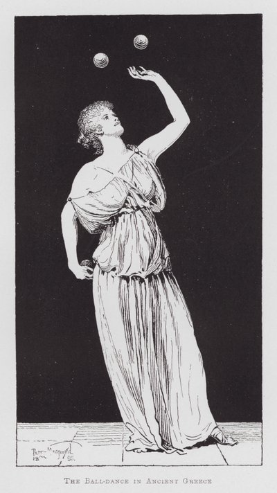 Danse : La danse de balle dans la Grèce antique - Percy Macquoid