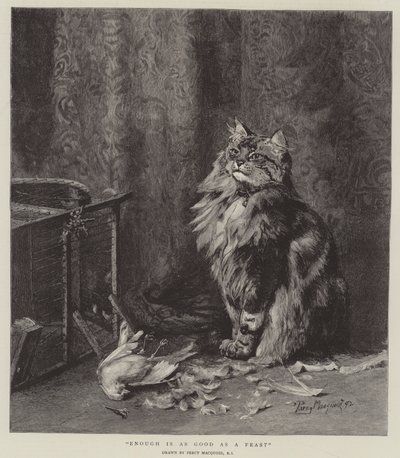 Assez vaut un festin - Percy Macquoid