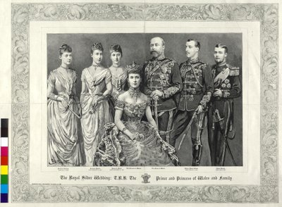 La famille royale britannique 1888 - Percy Macquoid
