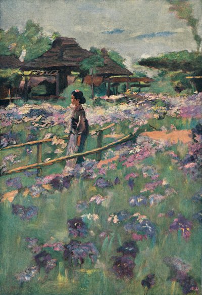 Peinture sur un thème japonais, 1898 - Percy Sturdee