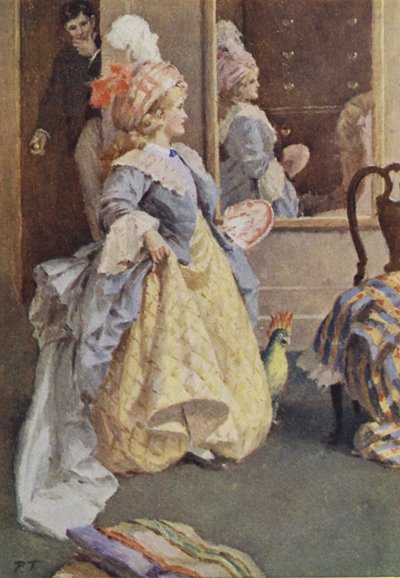 Illustration pour Les Quatre Filles du docteur March de Louis M. Alcott - Percy Tarrant