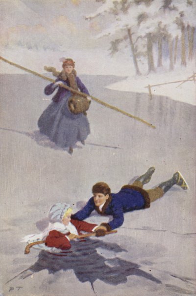 Illustration pour Les Quatre Filles du docteur March de Louis M. Alcott - Percy Tarrant