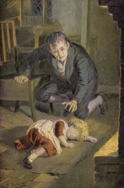 Illustration pour Silas Marner de George Eliot - Percy Tarrant