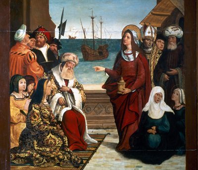 Retable de Marie-Madeleine (détail) - Pere Mates