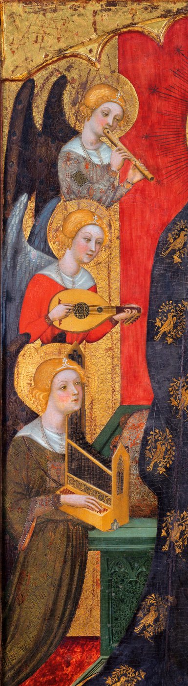 Vierge entourée d