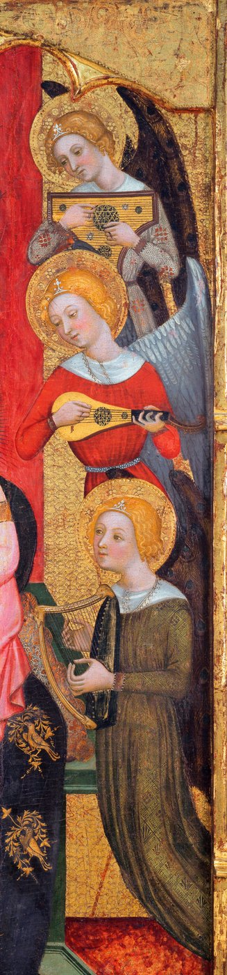 Vierge entourée d