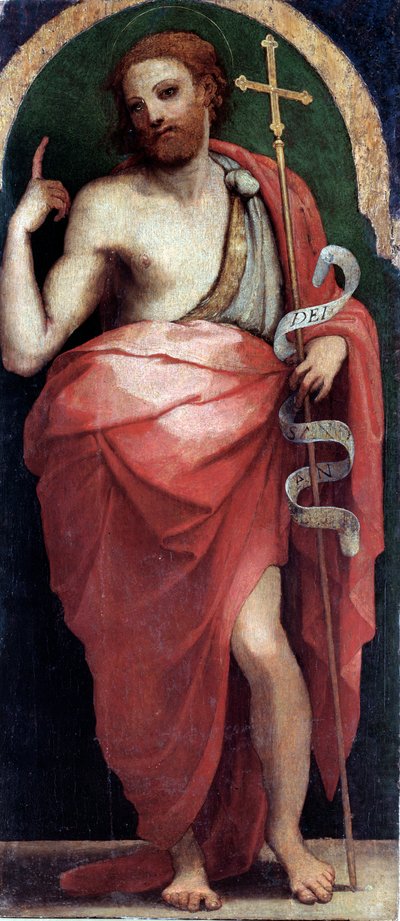 Saint Jean Baptiste, panneau latéral - Perino del Vaga