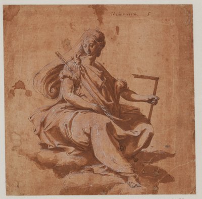 Personnification de la stéréométrie - Perino del Vaga