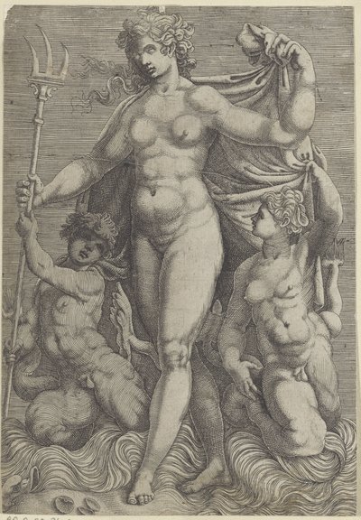 Thétis avec deux tritons - Perino del Vaga