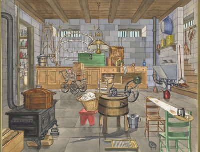 Sous-sol de maison urbaine - Perkins Harnly