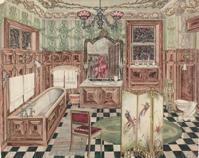 Salle de bain, 1935-1942 - Perkins Harnly