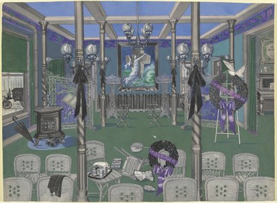 Salon Funéraire, 1895-1920 - Perkins Harnly