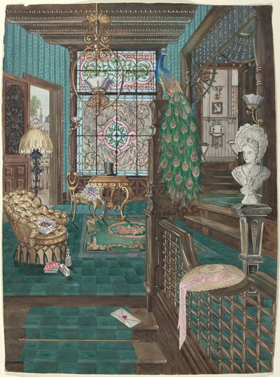 Palier et hall du deuxième étage - Perkins Harnly