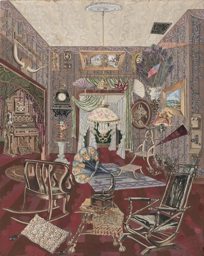 Salle de séjour, 1935-1942 - Perkins Harnly