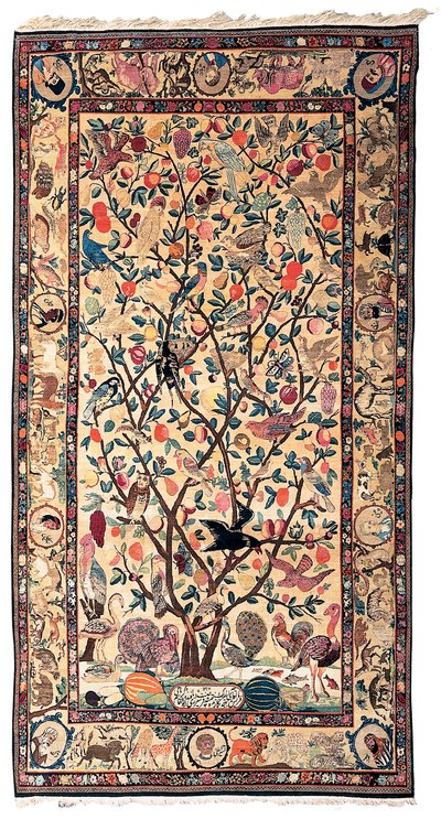 Un beau tapis Kirman - Persian School