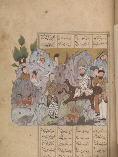 Bahram Gur gagne la couronne, d