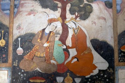 Scène de banquet - Persian School