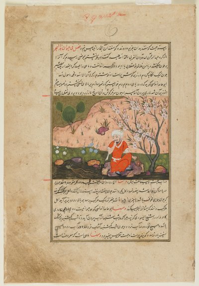Folio de Ajaib al-Makhluqat (Merveilles de la Création) d