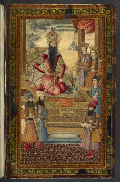 Portrait de Fath-Ali Shah Qajar, 