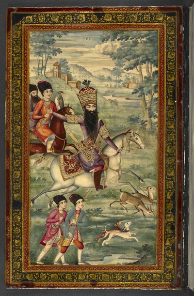 IO Islamic 3558 Portrait de Fath-Ali Shah Qajar, 