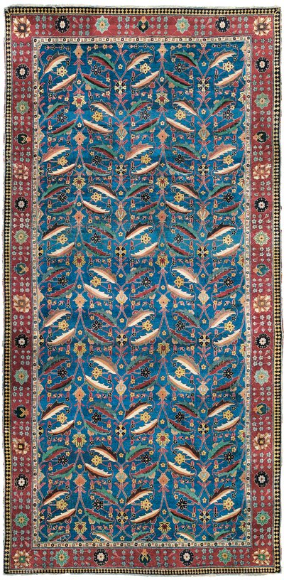 Tapis "vase" de Kirman, Sud-Est de la Perse, milieu du XVIIe siècle - Persian School