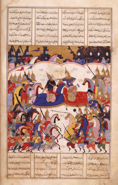 Islandar combat les Zangis, illustration du 