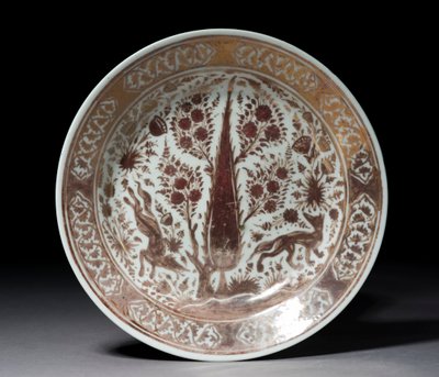 Assiette, Iran, fin du 17ème siècle - Persian School