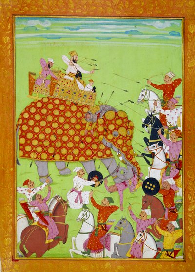 Représentation de Murad Baksh, fils de l