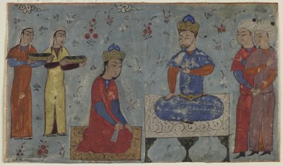 Sindukht devant Sam - Persian School