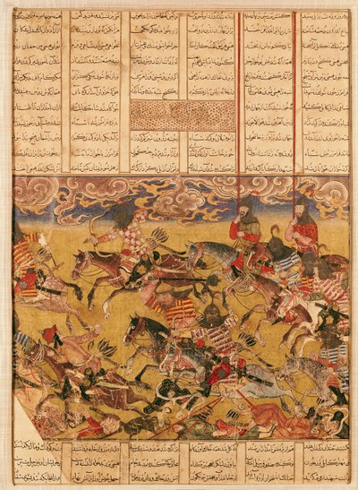 La Charge des Cavaliers de Faramouz, illustration du 