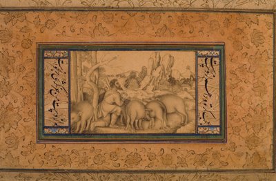 Le Fils Prodigue, c.1600 - Persian School