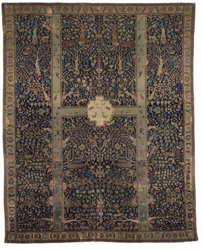 Le Tapis de Jardin de Wagner, début du XVIIe siècle - Persian School