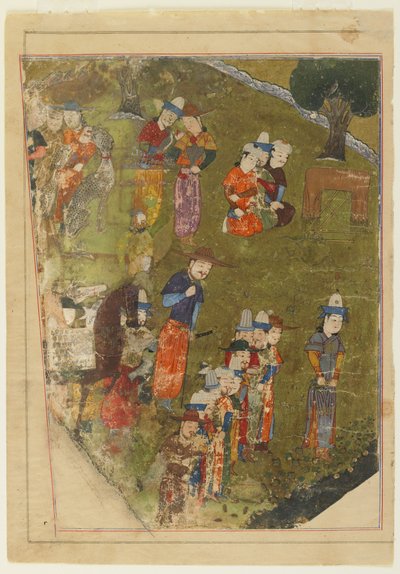 Timur accorde une audience à l