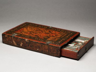 Trousse à outils représentant la Sainte Famille - Persian School
