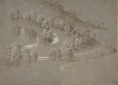 Paysage recto, Paysage verso, 1489-90 - Perugino