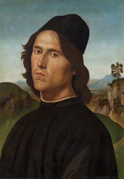 Portrait de Lorenzo di Credi, 1488 - Perugino