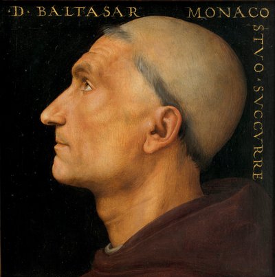 Portrait du moine Baldassarre - Perugino