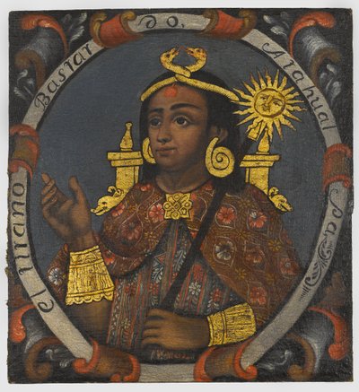 Atahualpa, 14e et dernier roi Inca - Peruvian School