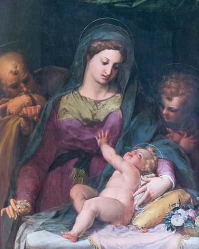 Madonna et Enfant avec le jeune saint Jean, avant 1585, Pieter de Witte - Peter (1548 1628) Candid