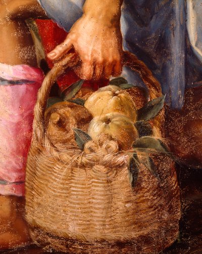 Panier de fruits (détail) - Peter (1548 1628) Candid