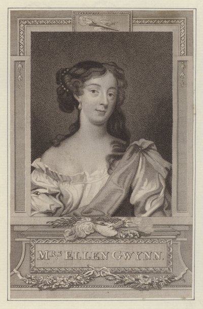 Nell Gwyn, maîtresse du roi Charles II - Peter (after) Lely