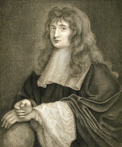 Portrait de Sir Isaac Newton - Peter (after) Lely