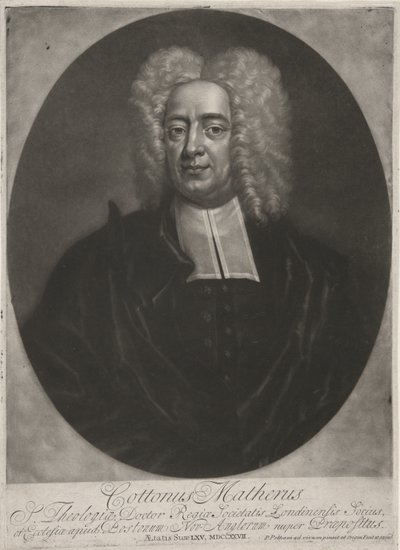 Cotton Mather, pub. 1728 - Peter (after) Pelham